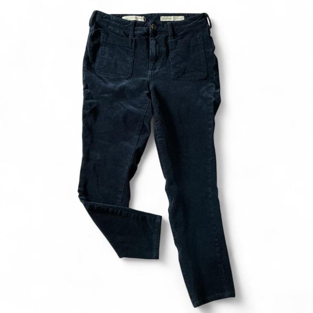 Pilcro and the Letterpress Anthropologie High Rise Skinny Corduroy Pants 29P